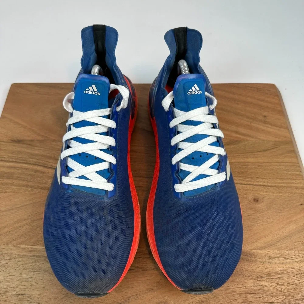 Mens Adidas Ultraboost PB Royal Blue Athletic‎ Running Sneakers Size 11 M GUC